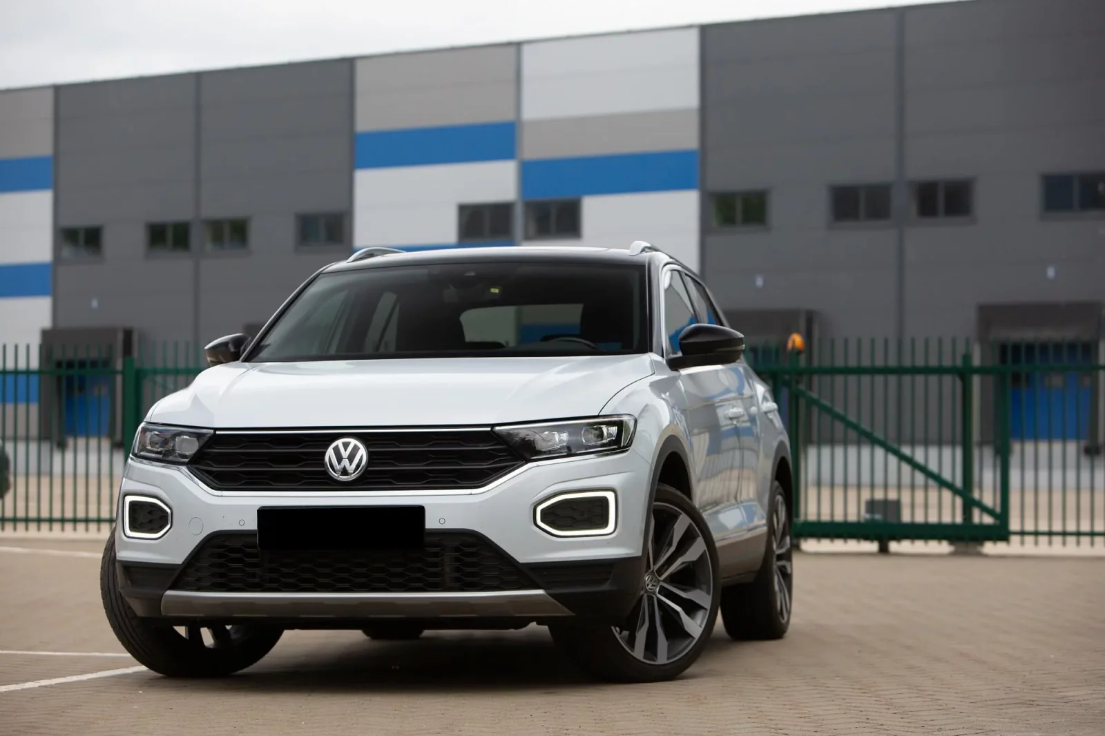 Rent Volkswagen T-Roc  Grey 2022 in Dubai