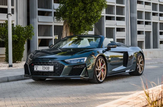 Audi R8 V10 spider performance Vert 2022