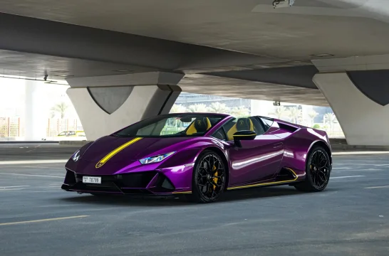 Lamborghini Huracan Evo Spyder Violeta 2021