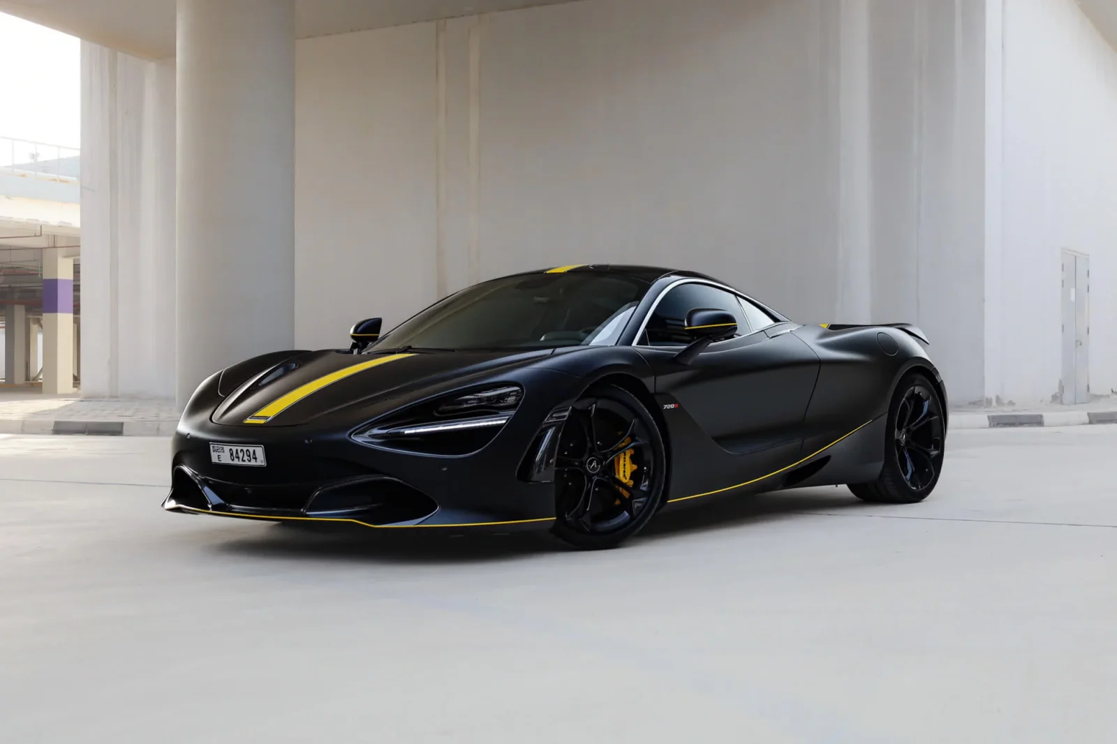 Rent McLaren 720S  Black 2022 in Dubai