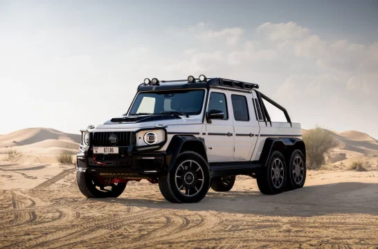 Mercedes-Benz G-Class Brabus Pickup 6x6 Beyaz 2023