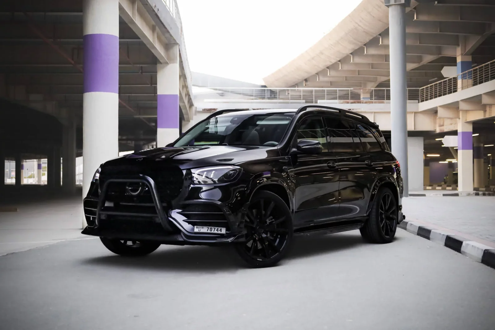 Rent Mercedes-Benz GLS-Class P600 Mansory Black 2022 in Dubai