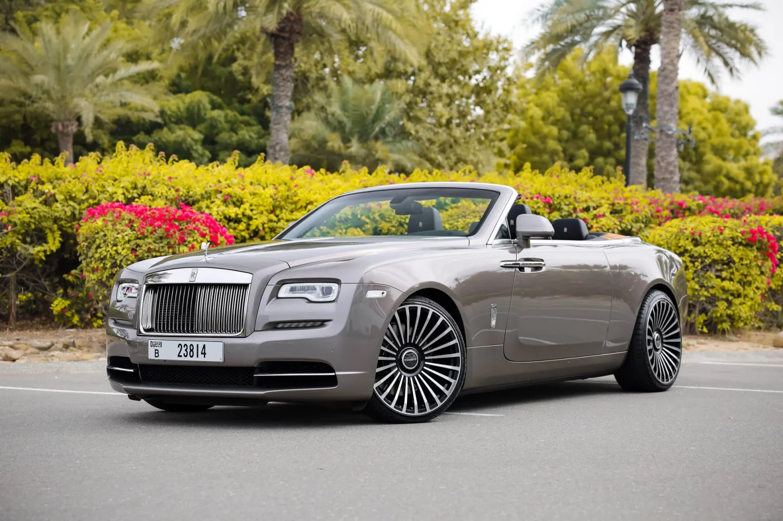 Rent Rolls-Royce Dawn  Grey 2019 in Dubai