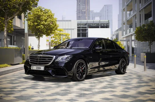 Mercedes-Benz S-Class S63 Negro 2019