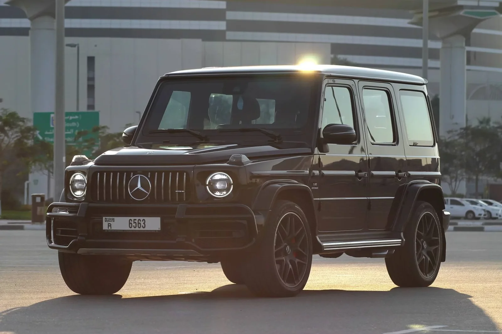 Kiralık Mercedes-Benz G-Class G63 AMG Siyah 2022 içinde Dubai