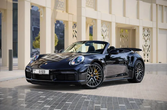 Porsche 911 Turbo S Schwarz 2023