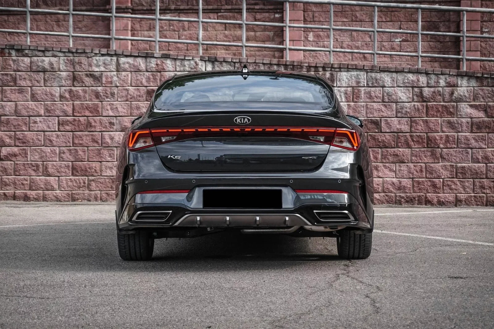 Rent Kia K5 GT Line Grey 2022 in Dubai - 3 