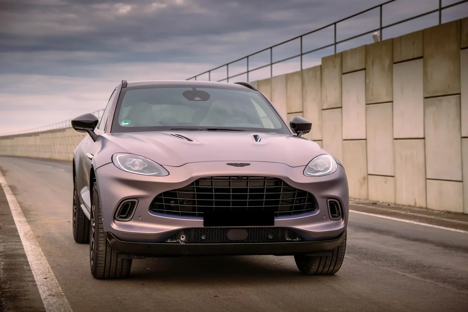 Rent Aston Martin DBX  Violet 2023 in Dubai