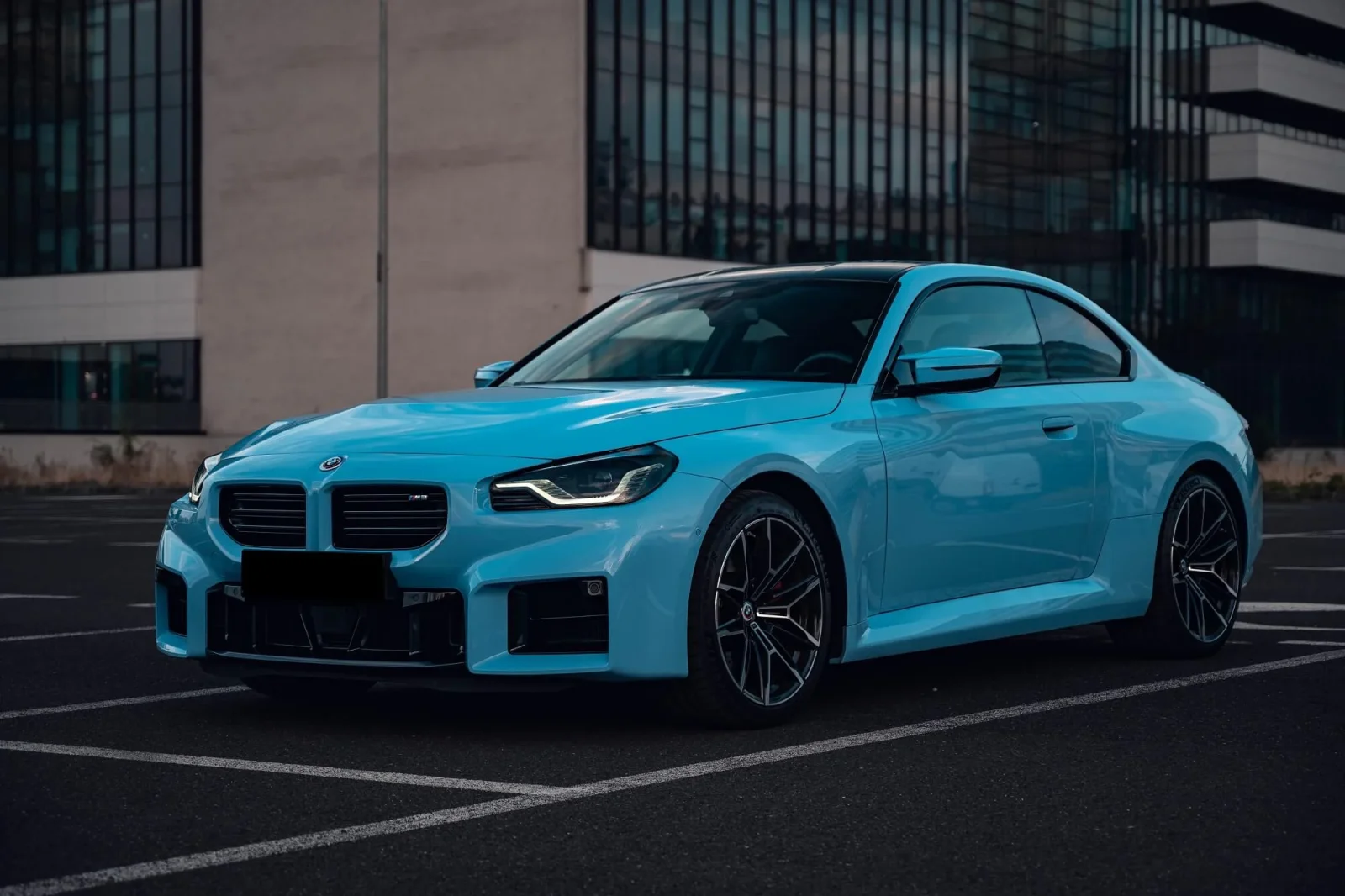 Аренда BMW M2  Синий 2023 в Дубае