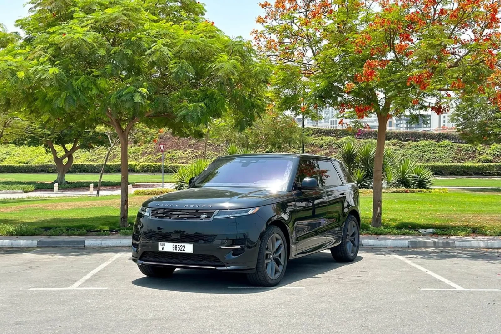 Rent Land Rover Range Rover Sport  Black 2023 in Dubai