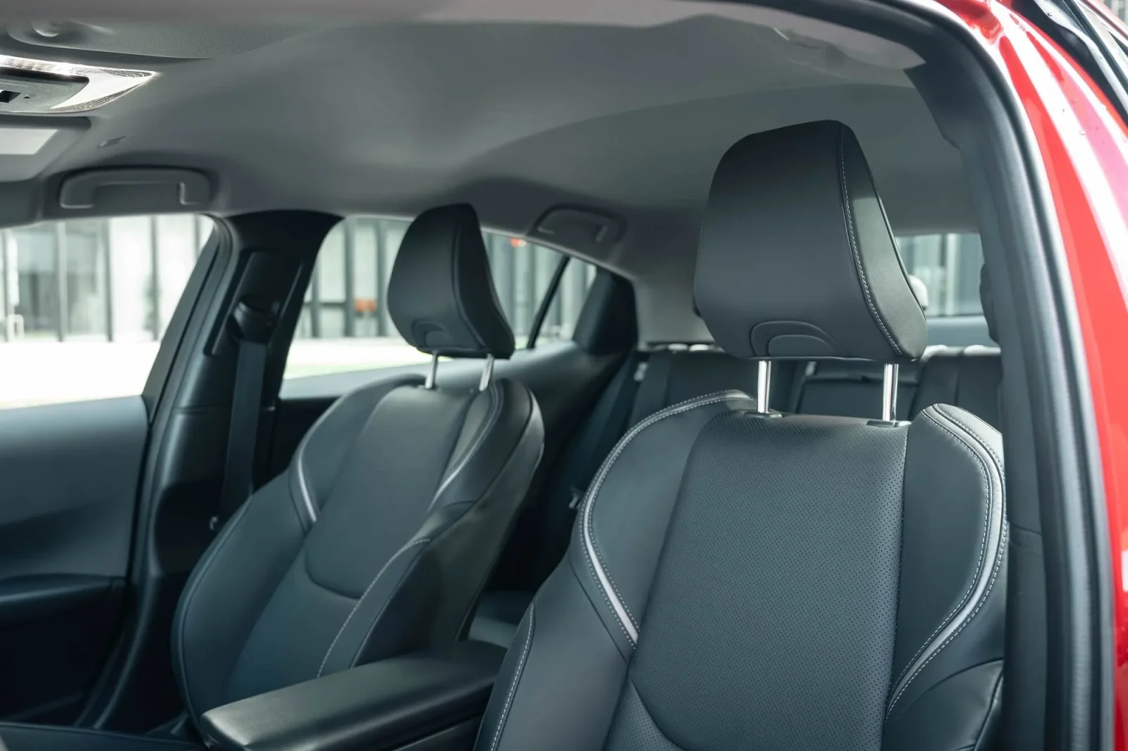 Rent Toyota Prius  Red 2024 in Dubai - 6 