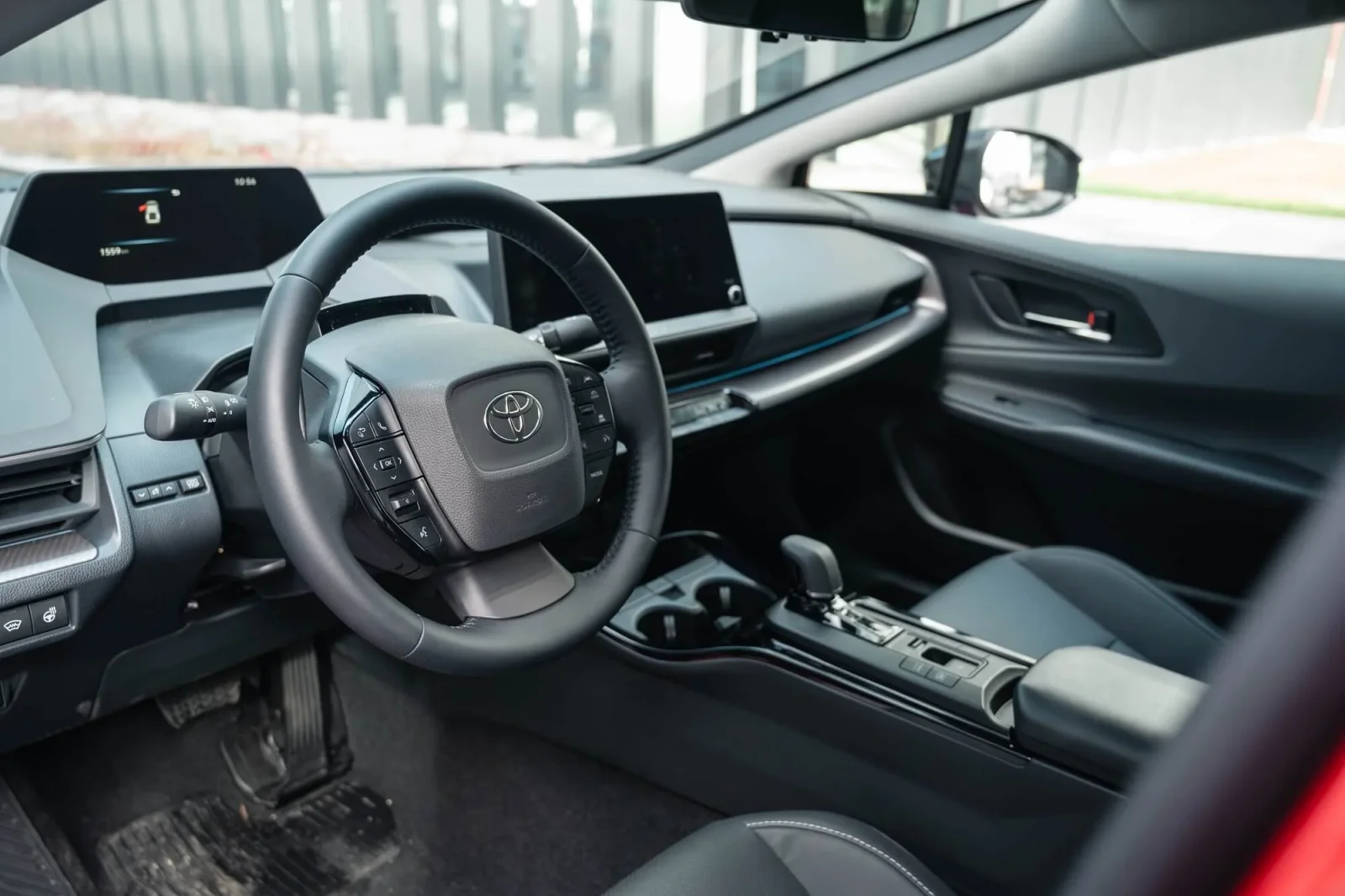 Rent Toyota Prius  Red 2024 in Dubai - 5 