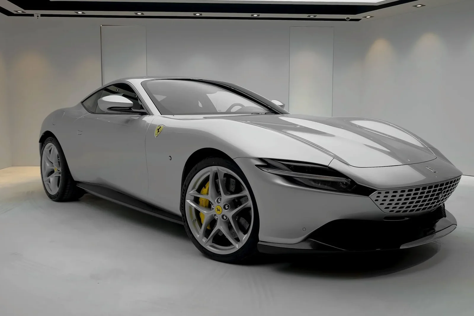 Rent Ferrari Roma  Grey 2022 in Dubai