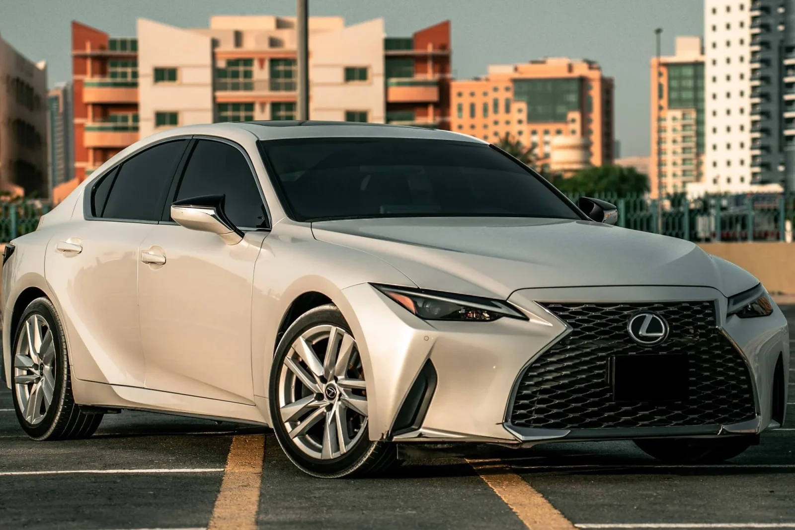 Rent Lexus IS300  White 2022 in Dubai