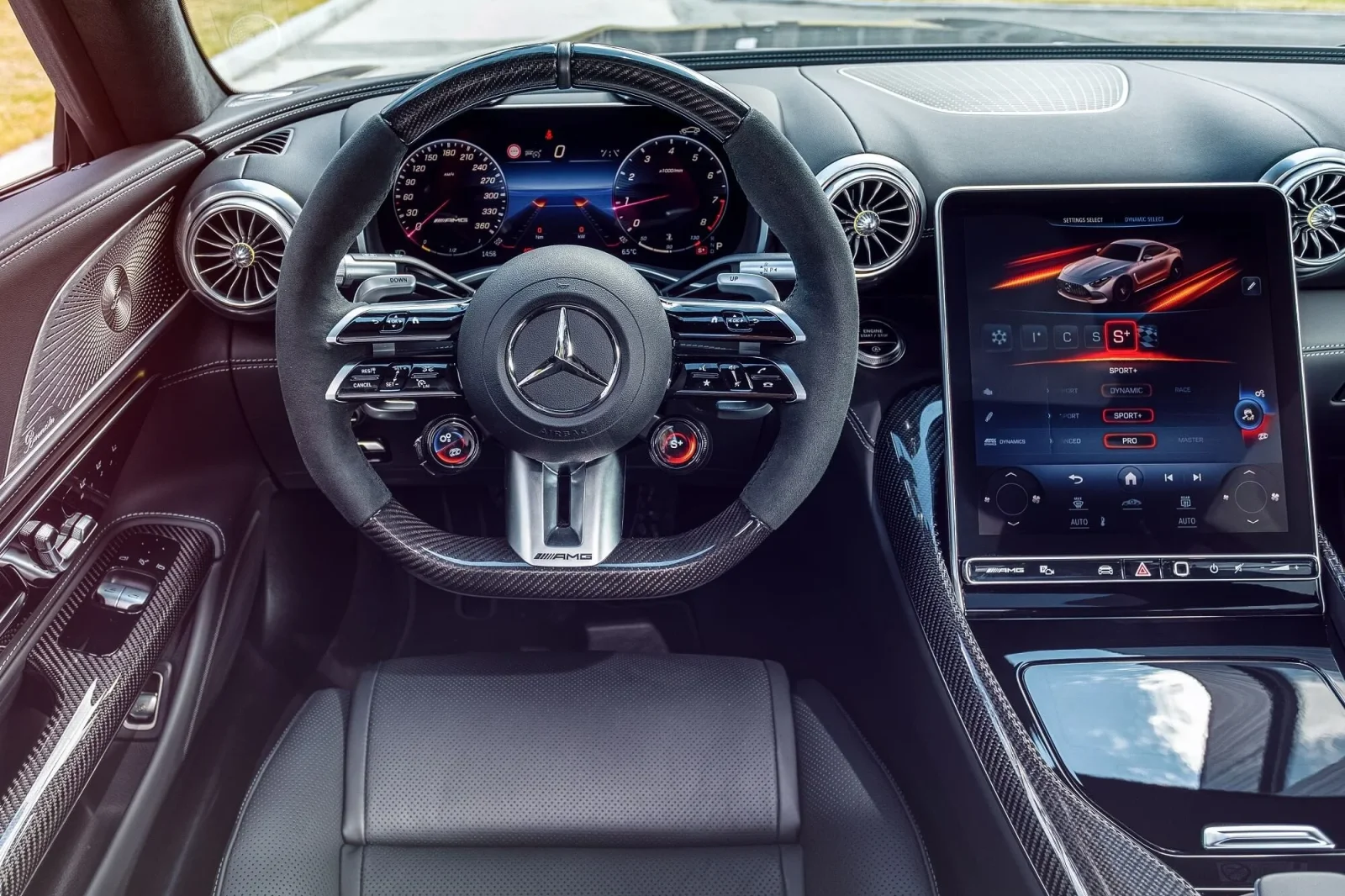 Rent Mercedes-Benz AMG GT 63s Grey 2024 in Dubai - 3 