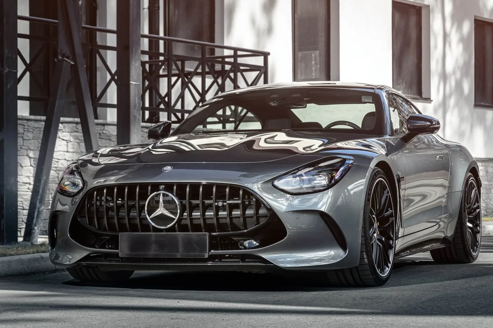 Rent Mercedes-Benz AMG GT 63s Grey 2024 in Dubai