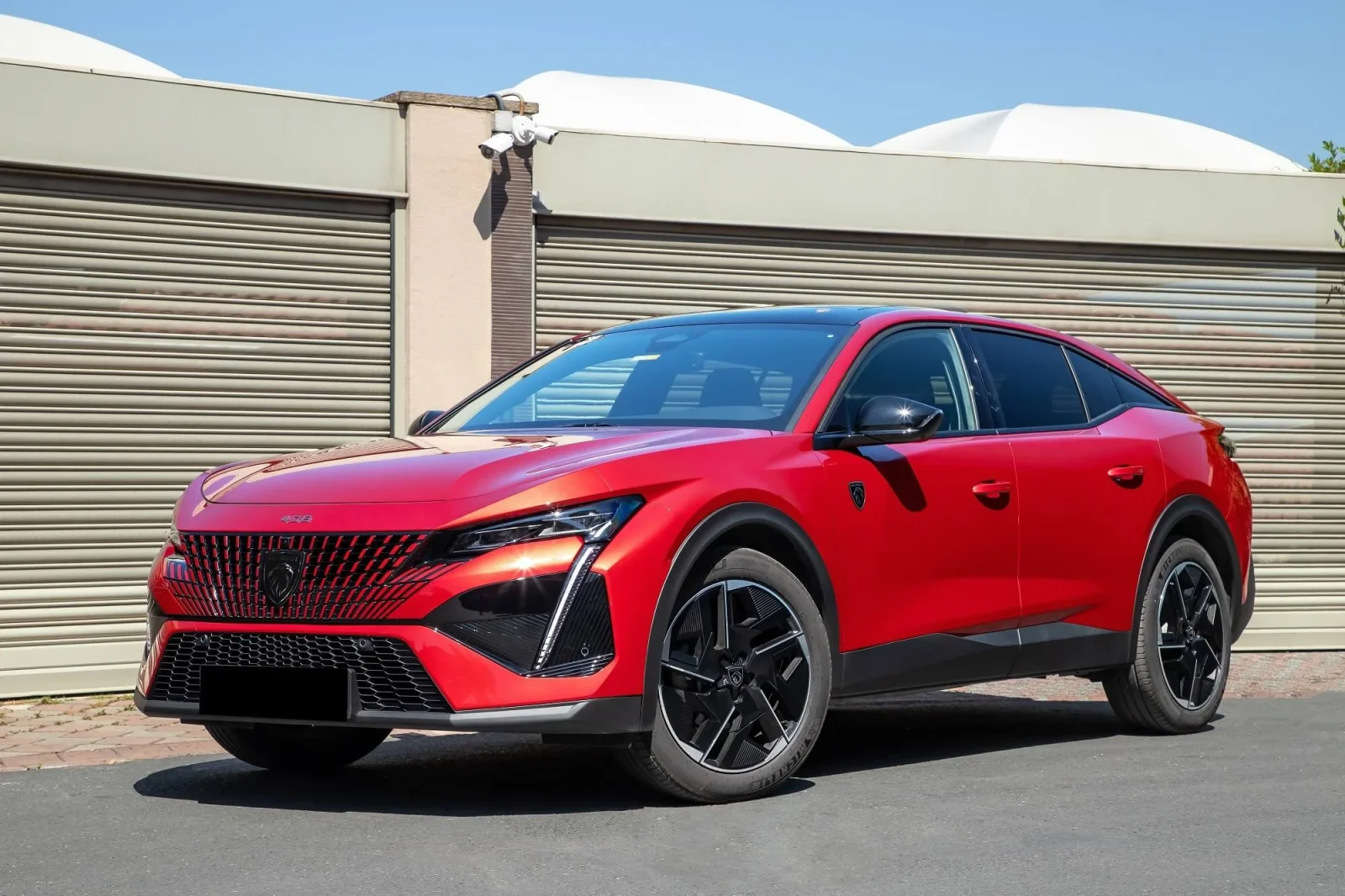 Loyer Peugeot 408  Rouge 2023 en Dubai