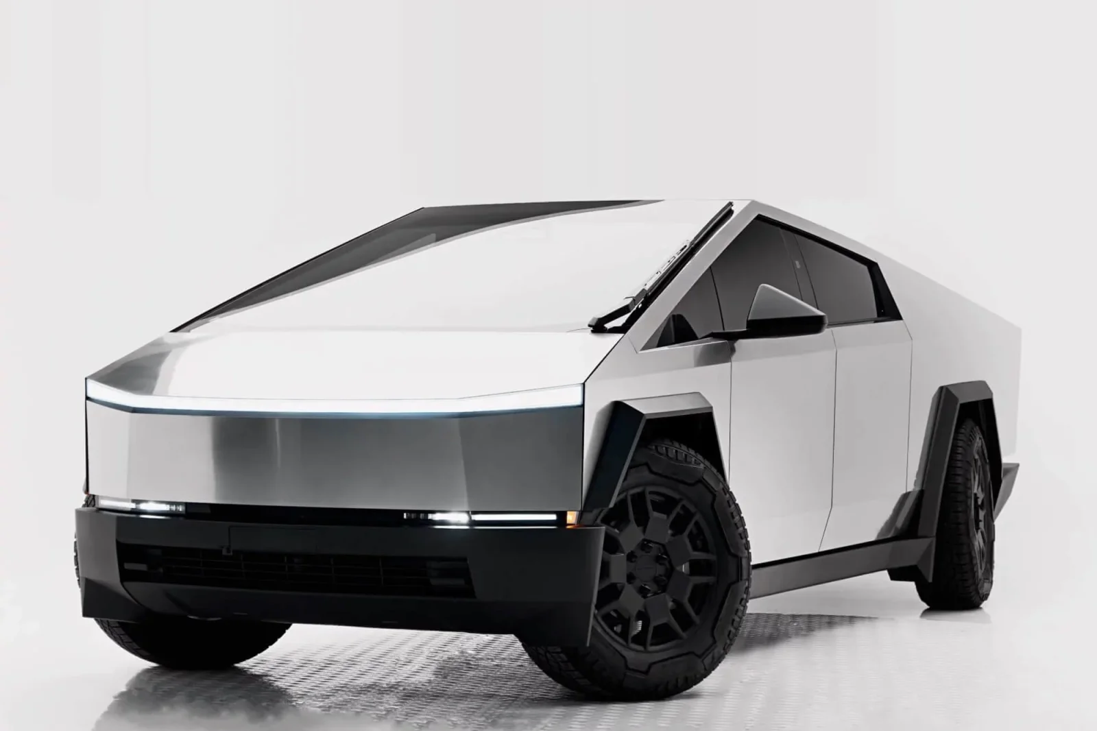 Loyer Tesla Cybertruck  Argent 2023 en Dubai