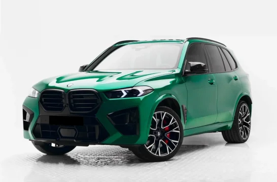 BMW X5 M Competition Green 2024